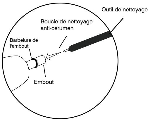 SHURE SHU SE420 - Nettoyage de l'embout d'écouter - 1
