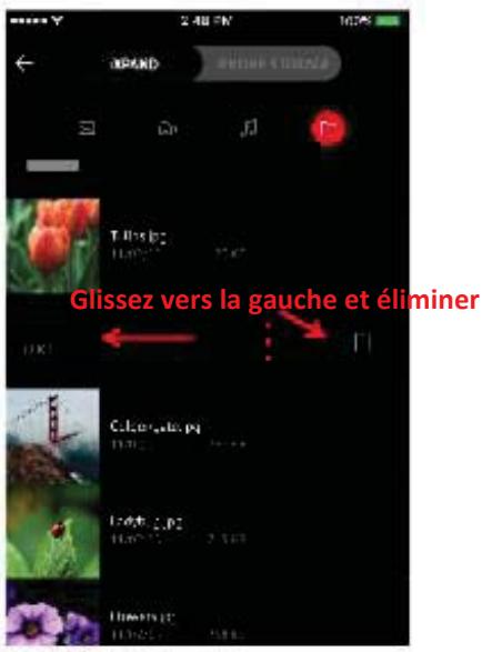 SANDISK CLE 3.0 iXPAND 64G - Supprimer des fichiers - 4