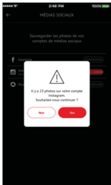 SANDISK CLE 3.0 iXPAND 64G - Sauvegarder les médias sociaux - 3