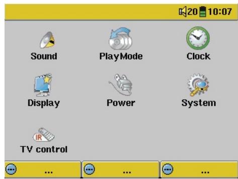 ARCHOS AV400 - PARAMÉTRÉS - 2