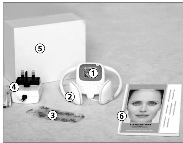 SLENDERTONE FACE POUR FEMME - Patchs de gel adhesifs x 24 (12 paires)   Ils doivent être placés à l'emplacement prédéfini sur le casque avant utilisation : - 1