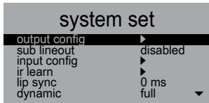 SPECTRAL BR1501+POTENCE - Menu de réglage - 2