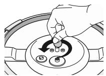 NUTRICOOK COCOTTEMINUTE - Pour retirer le module du couvercle : - 1