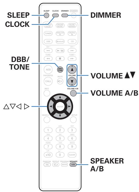 MARANTZ M-CR611 - Fonctions pratiques - 1