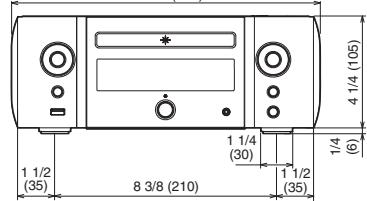 MARANTZ M-CR611 - Dimensions - 3