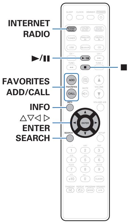 MARANTZ M-CR611 - Écoute de radio internet - 1