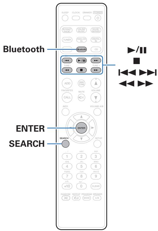 MARANTZ M-CR611 - Écouter de la musique sur un périphérique bluetooth - 1