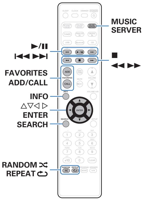 MARANTZ M-CR611 - Lecture de fichiers stockés sur un ordinateur et un stockage NAS - 1