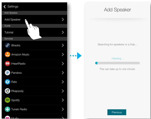 SAMSUNG WAM7500 - Ajouter HP - 1
