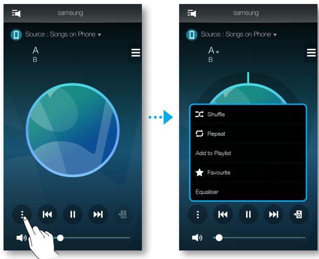 SAMSUNG WAM7500 - Appuyez sur - 1