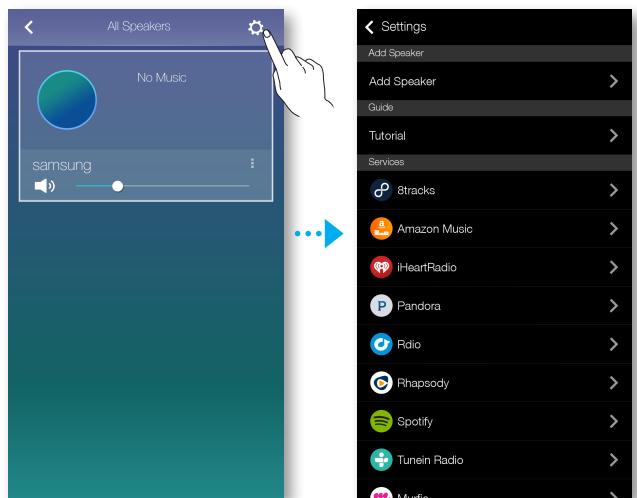SAMSUNG WAM7500 - Appuyez sur. - 1