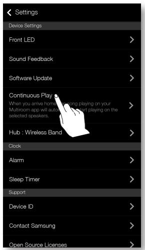 SAMSUNG WAM7500 - Lecture en continu - 1