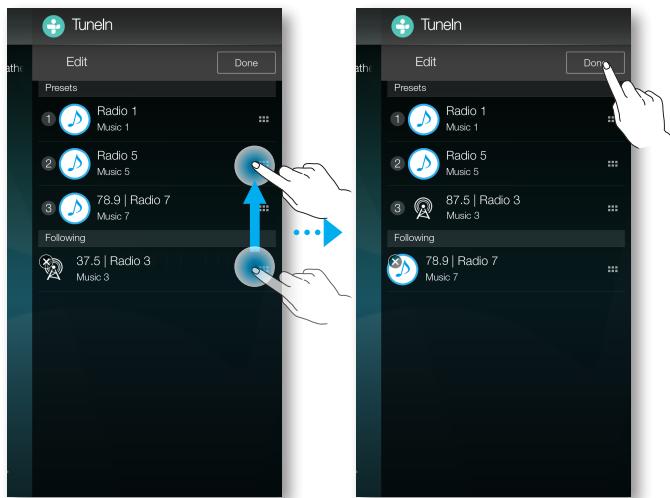 SAMSUNG WAM7500 - Régler les paramètres prédéfinis - 2