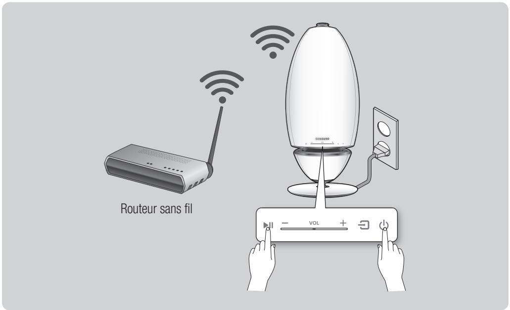 SAMSUNG WAM7500 - Connexion manuelle au réseau sans fil (iOS) - 1