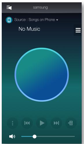 SAMSUNG WAM7500 - Revenez à l'application Samsung Multiroom. - 1