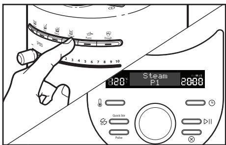 KITCHENAID KCFO104EBK5S - Utilisation des paniers-vapeur supérieur et/ou inférieur - 6