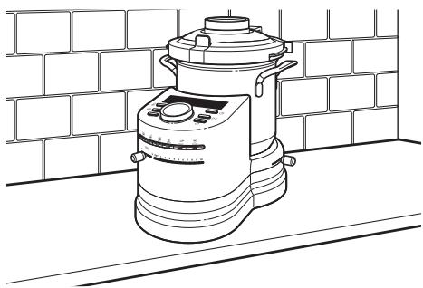 KITCHENAID KCFO104EBK5S - Installation du préparateur culinaire cuiseur tout-en-un en vue de son utilisation - 1