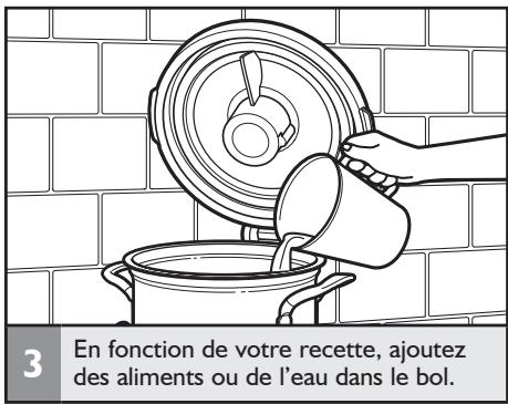 KITCHENAID KCFO104EBK5S - Utilisation des paniers-vapeur - 3