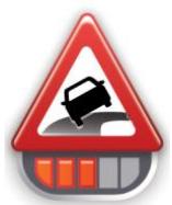 TOMTOM PRO 5150 TRUCK LIVE - Les alertes affichées sont les suivantes :* - 1