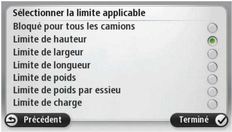TOMTOM PRO 5150 TRUCK LIVE - (Dé)bloquer la rue pour les poids lourds - 6