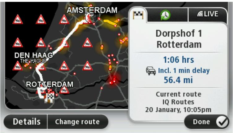 TOMTOM PRO 5150 TRUCK LIVE - Récapitulatif du parcours - 1