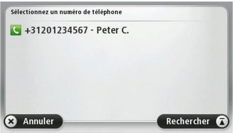 TOMTOM PRO 5150 TRUCK LIVE - Appeler contact - 3