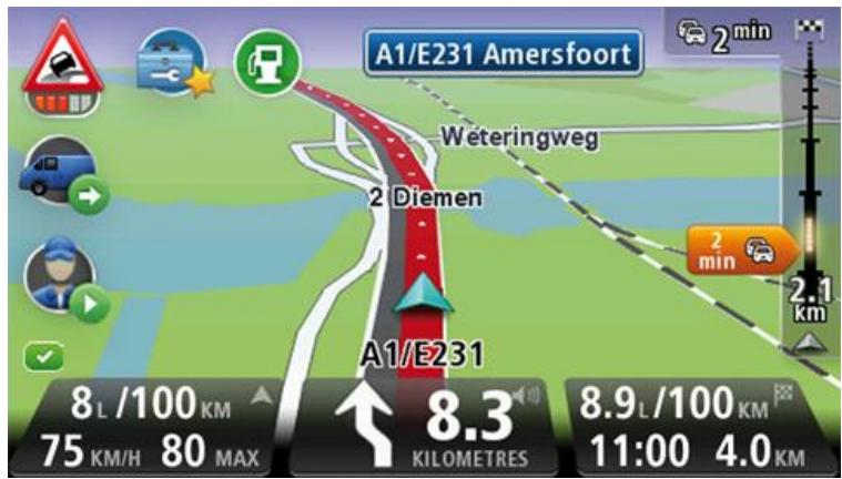 TOMTOM PRO 5150 TRUCK LIVE - Worksmart en mode conduite - 1
