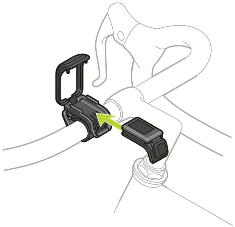 TOMTOM SPARK3 C+M FiN - Utiliser la fixation pour vélo - 5
