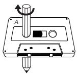 THOMSON CS 84 ARGENT - Lecteur de cassette - 1