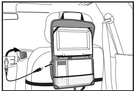 PROLINE DVDP800WX - Installation du SAC de transport - 4