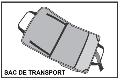 PROLINE DVDP800WX - Installation du SAC de transport - 1