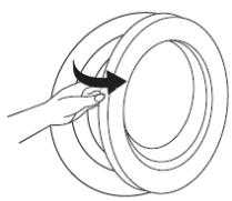 THOMSON THTD9SHPCCSSECHE-LINGE - Careful! The drum inside could still be hot. - 1