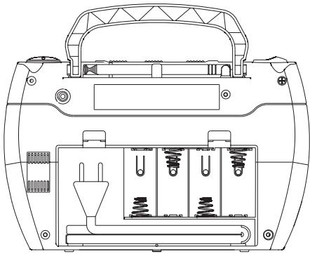 THOMSON RT314 - Brancher les écouteurs - 1