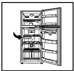 LG GR-4393 BCA - Positionnement du contrôleur de température - 2