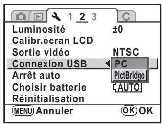 PENTAX KM+KC+2 OBJ.+FT+4GO - Paramétrage de la connexion USB - 1