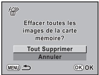 PENTAX KM+KC+2 OBJ.+FT+4GO - Supprimer toutes les images - 3