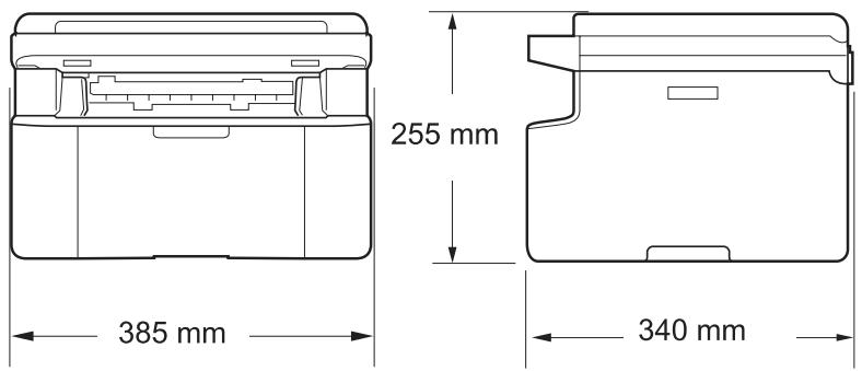 BROTHER DCP 1512A - Caractéristiques techniques - 1
