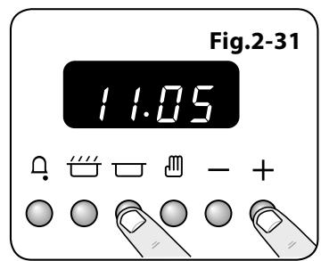 FALCON ELAS 110 EIRG/EU VERT - Mise en marche et arrêt du four principal avec minuterie - 6
