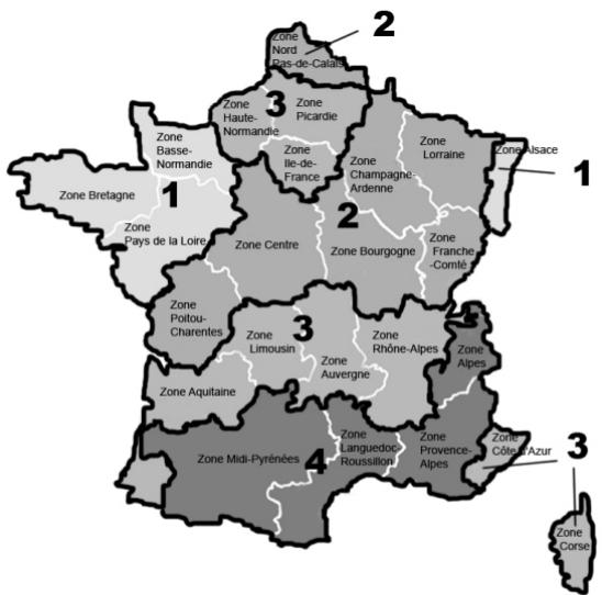 PEEKTON PK 1770 TNT - Carte prévisionnelle du passage au tout numérique - 1