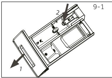 HAIER SECHE LINGEEVACUAT FRONTAL - Nettoyage de la machine - 1