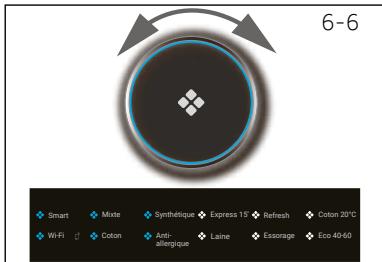 HAIER SECHE LINGEEVACUAT FRONTAL - Sélection d'un programme - 2