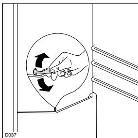 FAURE FRB 33 ND BLANC - Compartment réfrigérateur: - 1