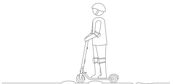 NINEBOT F45E - WARNING - 1