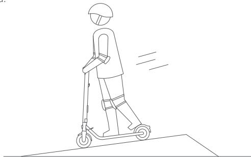 NINEBOT F45E - OSTRZEŻENIE - 2