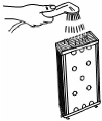PROLINE CDE6P-E BLANC - Nettoyage du condenseur - 2