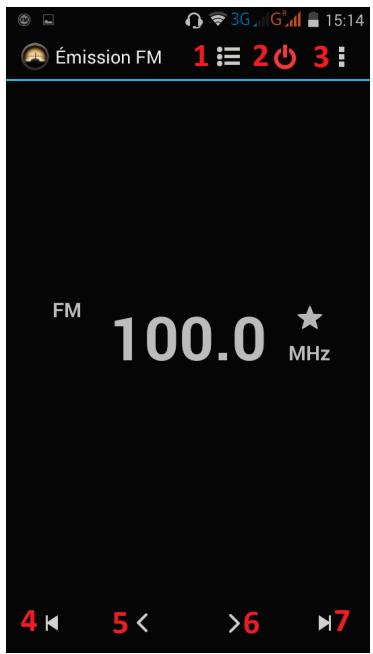 LOGICOM L-EMENT 400 4 GO NOIR - Radio FM : - 1