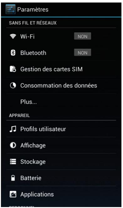 LOGICOM L-EMENT 400 4 GO NOIR - Activation du wifi - 1