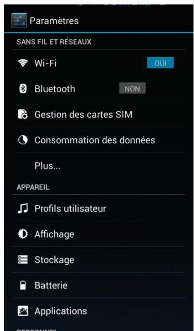 LOGICOM L-EMENT 400 4 GO NOIR - Activation du wifi - 3