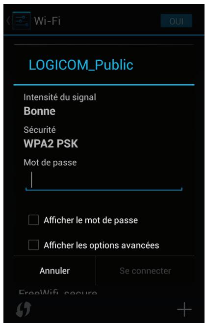 LOGICOM L-EMENT 400 4 GO NOIR - Configuration du wifi - 2