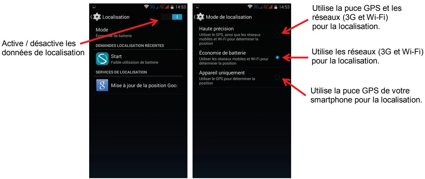 LOGICOM L-EMENT 400 4 GO NOIR - Données de localisation - 1